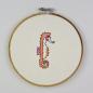 Preview: Stickmotiv Seepferdchen Julia - Download Stickdatei von FADENFRISCH