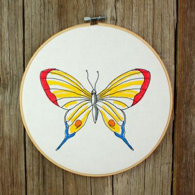 Stickmotiv Mariposa Sophie - Download Stickdatei von FADENFRISCH