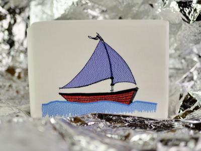 Diseño barco de vela marinero - Descargar archivo de matrices de bordados de FADENFRISCH