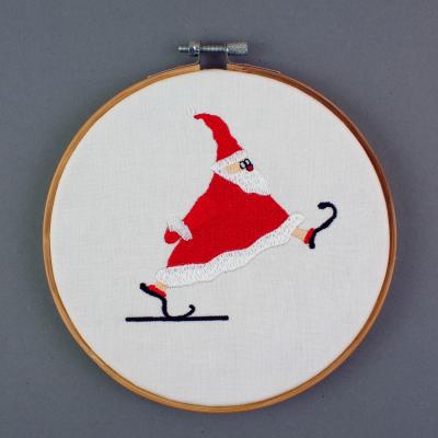 Stickmotiv Weihnachtsman - Download Stickdatei von FADENFRISCH