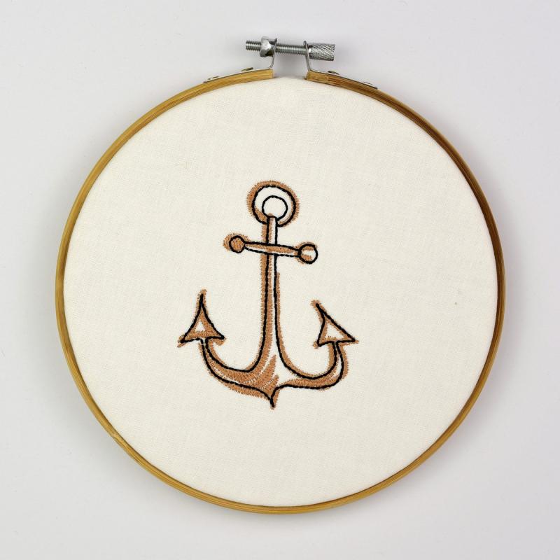 Stickdatei Download Stickmotiv maritimer Anker von FADENFRISCH