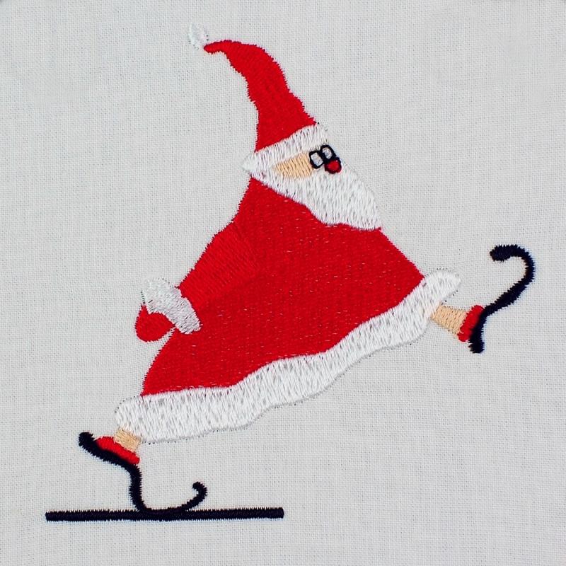 Stickmotiv Weihnachtsman - Download Stickdatei von FADENFRISCH