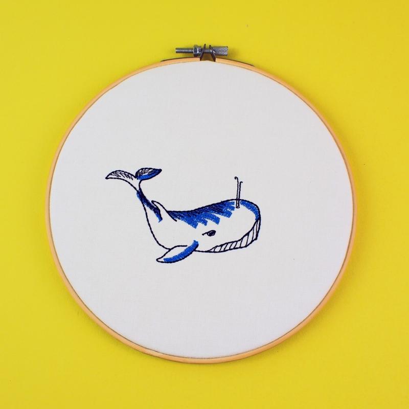 Diseño Ballena Gimmie - Descargar archivo de matrices de bordados de FADENFRISCH