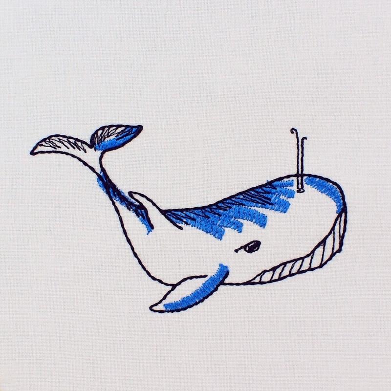Diseño Ballena Gimmie - Descargar archivo de matrices de bordados de FADENFRISCH