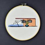 Stickdatei - Happy Strandhaus